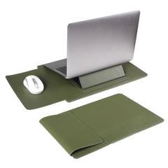Portable 13 15 inch Adjustable Stand Laptop Sleeve with Mouse Pad Ultra Thin Tablet Case Portable Shockproof for HP/Dell/Surface
