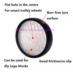 Smart cart robot tyres wheels wheels hubs belts wheels diy compatible mbot makeblock