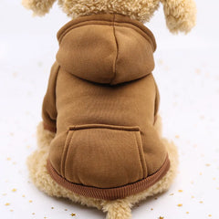 Pet Dog Clothes For Small Dogs Clothing Warm Clothing for Chihuahua Coat Puppy Outfit Pet Clothes for French Bulldog Hoodies