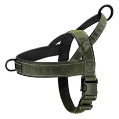 Dog Tactical Vest Nylon Outdoor Water-Repellent Dog Clothing Large and Medium-sized Dog Training Vest Harness Traction