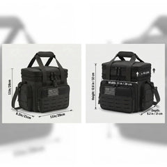 18L Insulated Picnic Cooler Bag Tactical Expandable Leakproof Thermal