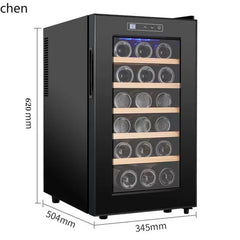18-Pack Red Wine Constant Temperature Wine Cabinet Refrigerator Electronic Air Cooling Refrigerated Cabinet