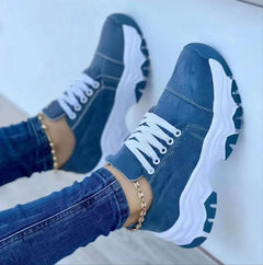 Sneakers Women Shoes 2026 Pattern Canvas Shoe Casual Women Sport Shoes Flat Lace-Up Adult Zapatillas Mujer Chaussure Femme
