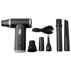 For Outdoor Camping Cordless Compressed Air Duster Outdoor Camping Essentials Aircraft Grade Fan Blades Built-in Battery 4000mAh