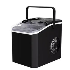 Countertop Portable Ice Maker Quick Production Bullet‑Style Hollow Ice Cubes Compact Ice Making Machine for Home & Outdoor