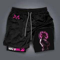 Dragon Ball Super Licensed Shorts 2025 - Japanese Anime Breathable Quick-Dry Beach Pants, Retro Y2K Hip Hop Style