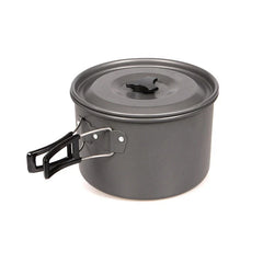 FlipStylez™ Obsidian Gray 3PC Trail-Chef Aluminum Cookware Set