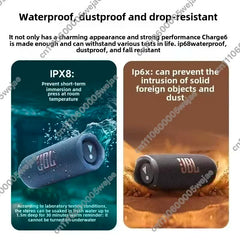 JBL Flip 7 Portable Bluetooth Speaker IP68 Waterproof Dustproof Outdoor Mini Wireless Speaker Deep Bass 14H Playtime
