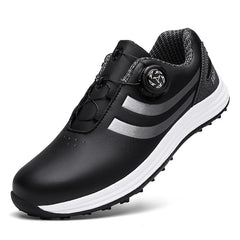 Golf Shoes for Men, Fashionable and Casual, Suitable for Outdoor Use, Breathable and Comfortable, With Anti-Slip Soles in White