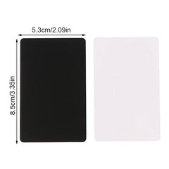 NFC215 Black White Cards Rewritable NFC NT-AG215 PVC Cards Blank Easy Convenient Programmable NFC Business Card