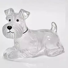 Dog Hair Storage Cute Pendant Keychain Bag Pendant Couple Car Key Chains Jewelry Souvenir Collection Gift Decoration Accessories