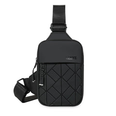 New Universal Crossbody Small Bag Casual Rhombus Grid Shoulder Fashion Mobile Phone Breast Bag Premium Crossbody Bag