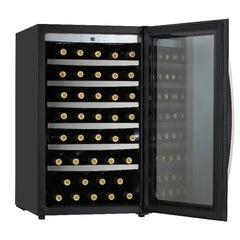 Airo ODM JG32B  Single Zone Glass-Front Elite Wine Cooler Touch-Controlled Thermoelectric Freestanding Wine Cooler