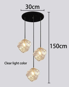 Modern home decor led lights pendant light lamps forstaircase Chandeliers for living room hanging light indoor lighting