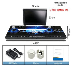 Joystick Game Console With Dual Joysticks Connected To Tv Pandora Game Console Folding Screen 0 Delay Home Nostalgic Arcade