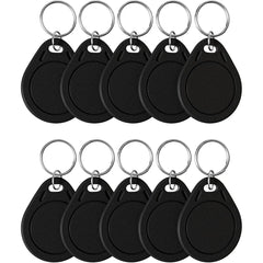 NFC tag Ntag215 black keychain rewritable NFC business card programmable 504 byte memory,compatible with Android and iPhone