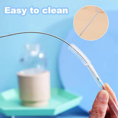 Straw Cleaner Brush Kit For Stanley Extra Long Pipe Cleaners Multi Size Cup Cleaning Brushes For Tumbler Sippy Cup Water Bottle