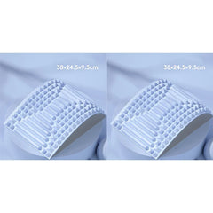 Back Stretcher Neck Pillow Relieve Massage Lumbar Support Massager for