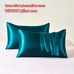 2pcs Satin Pillowcase for Skin and Hair, Satin Pillow Cases Set of 2