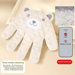 Baby Electric Soothing Palm Sleep Pillow Newborn Heated Remote Control Simulated Palm Slapping Sleep Pad Baby Care Accessories