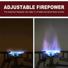Camping Gas Stove Outdoor Tourist Burner Big Power Heater Tourism