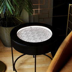 Automatic Sand Art Coffee Table, Magnetic Ball Quicksand Dynamic Art