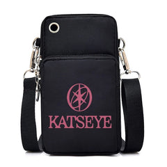 Funny Katseye Hip Hop Small Shoulder Bags Women Men Harajuku Katseye Mini Mobile Phone Bags 2026 New Purses Crossbody Bags Gifts