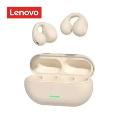 Lenovo Original T75 Sound Quality Wireless Headphones Bone Conduction Sports Bluetooth Earphones 9D HiFi Sound Touch Control