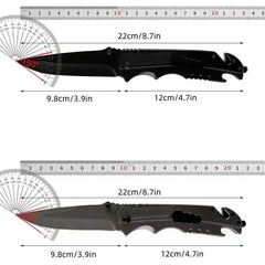 Steel Handle Stainless Steel Multi functional Folding Knife High Hardness Folding Knife Outdoor small Fruit knife
