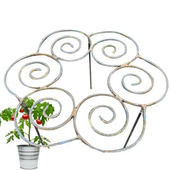 Peony Cage Heavy Duty Metal Weather-Resistant Grow Through Plant Support for Tall Heavy Flowers Peonies Roses Hydrangeas