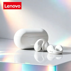 Lenovo Original T75 Sound Quality Wireless Headphones Bone Conduction Sports Bluetooth Earphones 9D HiFi Sound Touch Control