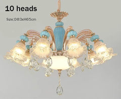 Dining Room Chandelier Light Modern Lighting Bedroom Crystal Lamp Living Lights Nordic Decoration Lamps Home