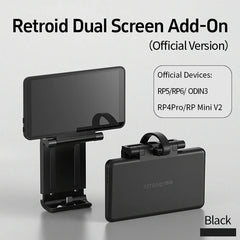 Retroid Dual Screen Add-on Expand 5.5Inch Oled Screen Back Clip Design With TypeC Plug For RP4Pro/RP Mini/RP MiniV2/RP5