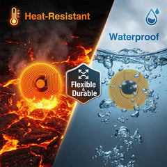 10mm Diameter High Temperature RFID NFC FPC Tags NXP NFC213 Mini Cards 13.56MHz Anti-Fake Anti-Metal Passive RF Card
