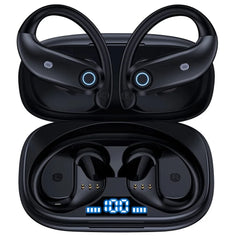 Bluetooth Earphones Wireless Earbuds with Wireless Charging Case Stereo Sound Headphones Built-in Mic In-Ear Headsets Deep Bass