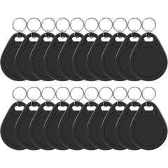 NFC tag Ntag215 black keychain rewritable NFC business card programmable 504 byte memory,compatible with Android and iPhone