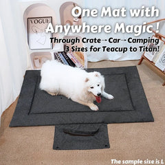 All-Season Portable Pet Bed for Outdoor & Indoor Use: Waterproof