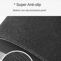 Simple L-shaped shower mat bathroom mat diatomaceous earth absorbent mat toilet anti-slip mat door mat