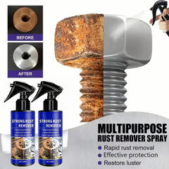 Car All-Purpose Rust Remover Spray - 100ml, Fast-Acting Iron Oxidation