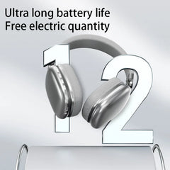 Original 9D Surround Sound Headsets Metal Wireless Bluetooth Headphones with HD Mic Noise Reduction Gaming Earphones for iPhone
