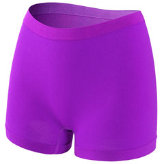 Womens Seamless Underwear Safety Pants 2-in-1 No Wedgie Boyshorts for Women Yoga Pant Shorts Boxers Boy Shorts Panties Underpant