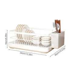 Dish Drying Rack Kitchen Drying Rack Kitchen Counter Organizer kitchen dish storage rack home integrated rack Kitchen Supplies