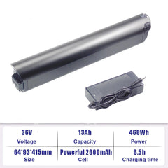 Removable Ebike Battery 48V 10.4Ah 14Ah Li-ion Battery 36V 13Ah for Vefreedom Cybervelo EK2 Pro URLIFE E26 Electric Bike