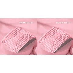 Back Stretcher Neck Pillow Relieve Massage Lumbar Support Massager for