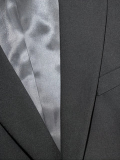 TweedLad Men's 2-Piece Business Casual Suit Two-Piece Slim Fit Classic Notched Lapel Single-Breasted Suit