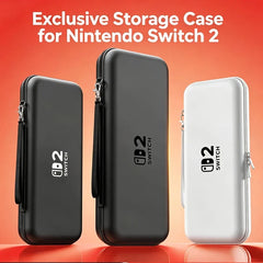 Console Storage Case for Nintendo Switch 2, Portable Hard Carry Bag Protective Case for NS2 Game Console