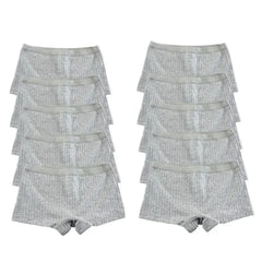 10PCS Fast Shipping M-XL 95% Cotton Boxer Shorts Women Sports Panties Yoga Panty for Female Underpants