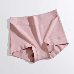 M-4XL Women's Cotton Boxer Panties Graphene Antibacterial Boxer Briefs High Waist Abdominal Boxer Knickers Sexy Safety Shorts