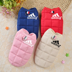 Pet Dog Clothes Adidog Dog Hoodies Autumn Winter Warm Coat for Large Dogs Jacket Sweater Puppy French Bulldog Clothing