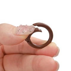 5Pcs Colorful  O Ring Spring Clasp Openable Round Carabiner Keychain Clips Hook Dog Chain DIY Jewelry Buckle Connector